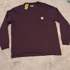 Carhartt Burgundy Loose Fit Shirt